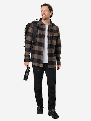 SWEDEMOUNT Regular fit Traditional button up shirt 'Nordkap' in Green
