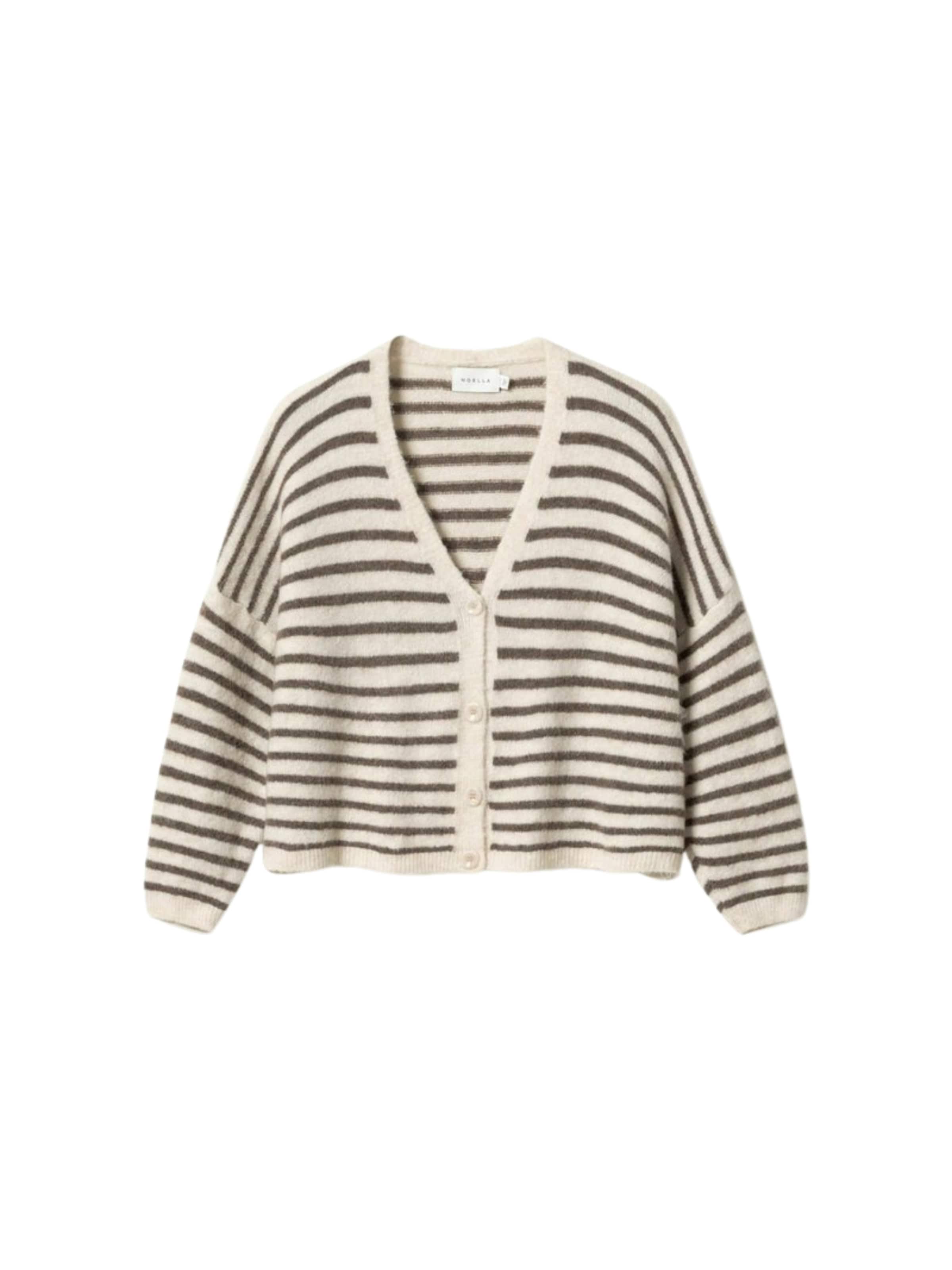 Noella Cardigan ' N-Lenda ' i brun: forside