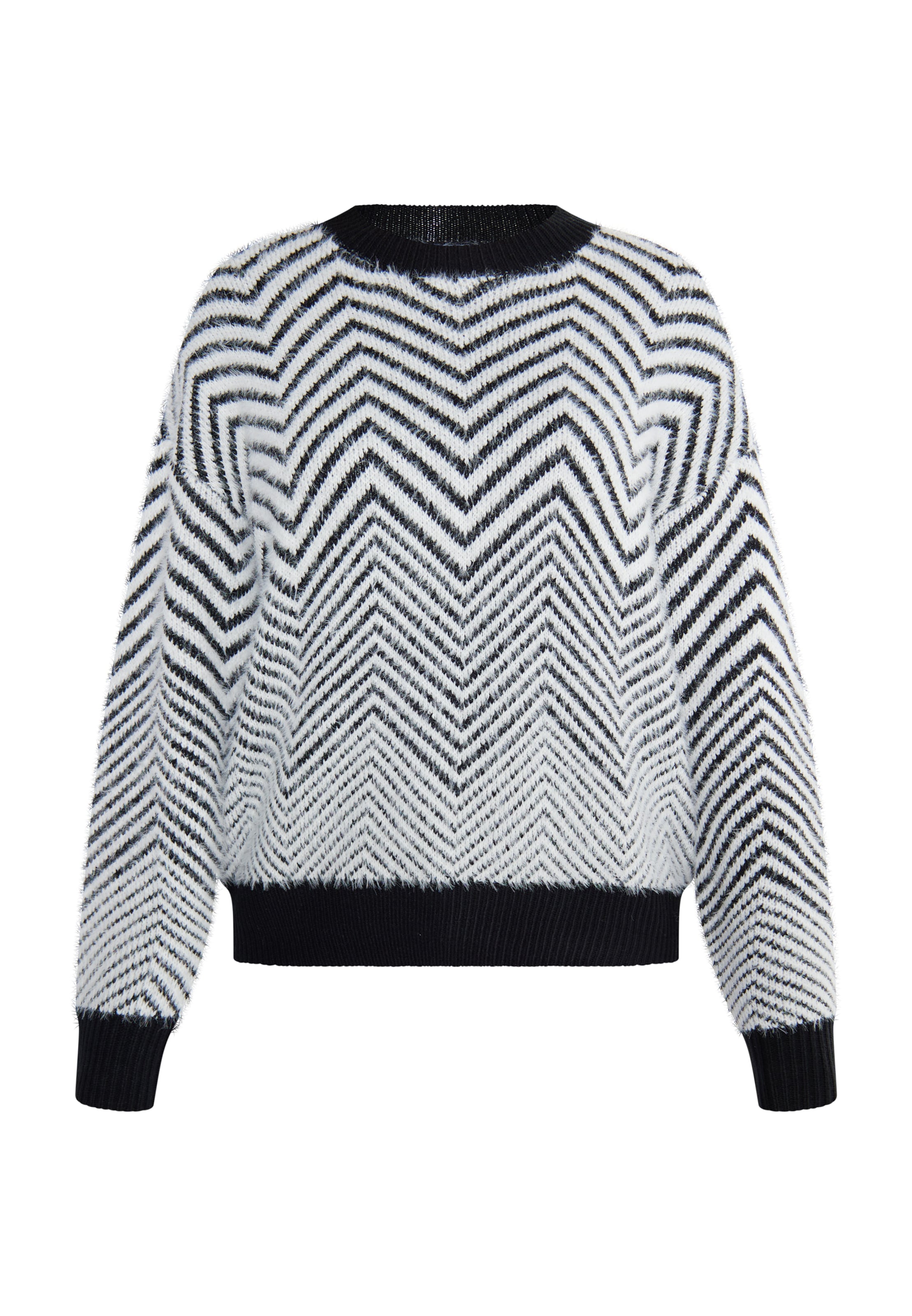 usha WHITE LABEL - Pullover 'Iridia' em branco: frente