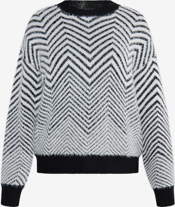 Pull-over 'Iridia' usha WHITE LABEL en blanc : devant