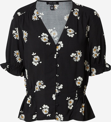 NEW LOOK Blouse 'Desiree' in Black: front
