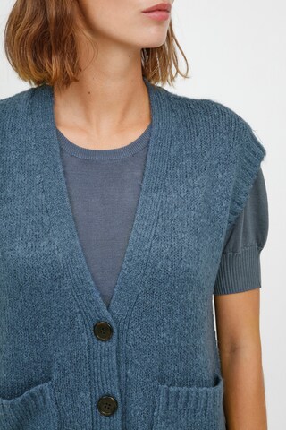 Fransa Knit Cardigan 'FRCEDARKI' in Blue