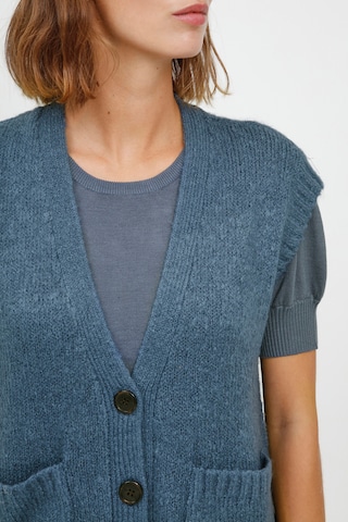 Fransa Knit Cardigan 'FRCEDARKI' in Blue