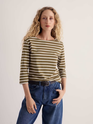 T-shirt 'Sailor' Seasalt Cornwall en vert : devant