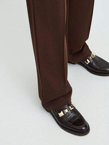 Regular Pantalon à plis ' PARRIN ' b.young en marron