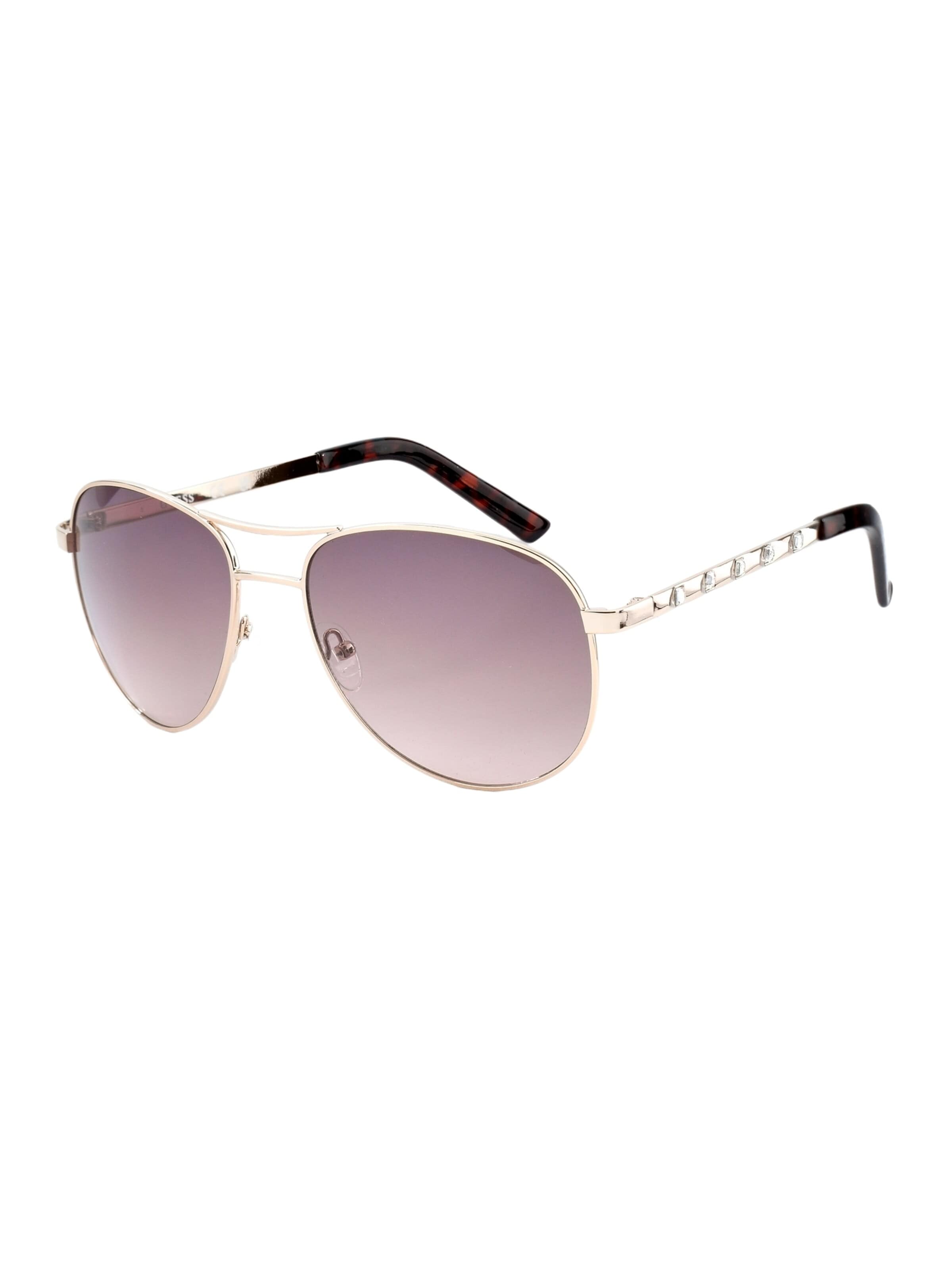 GUESS Γυαλιά ηλίου 'Sonnenbrille' σε χρυσό
