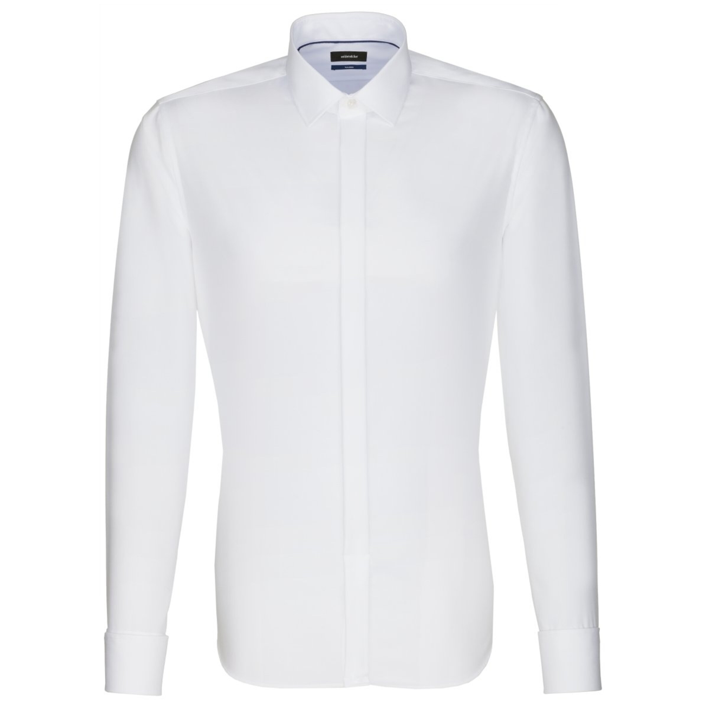 Coupe slim Chemise business SEIDENSTICKER en blanc : devant