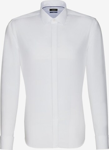 Coupe regular Chemise business SEIDENSTICKER en blanc : devant