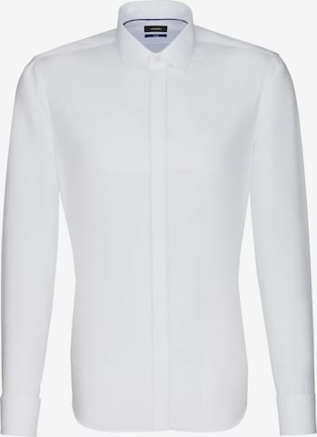 Chemise business SEIDENSTICKER en blanc : devant