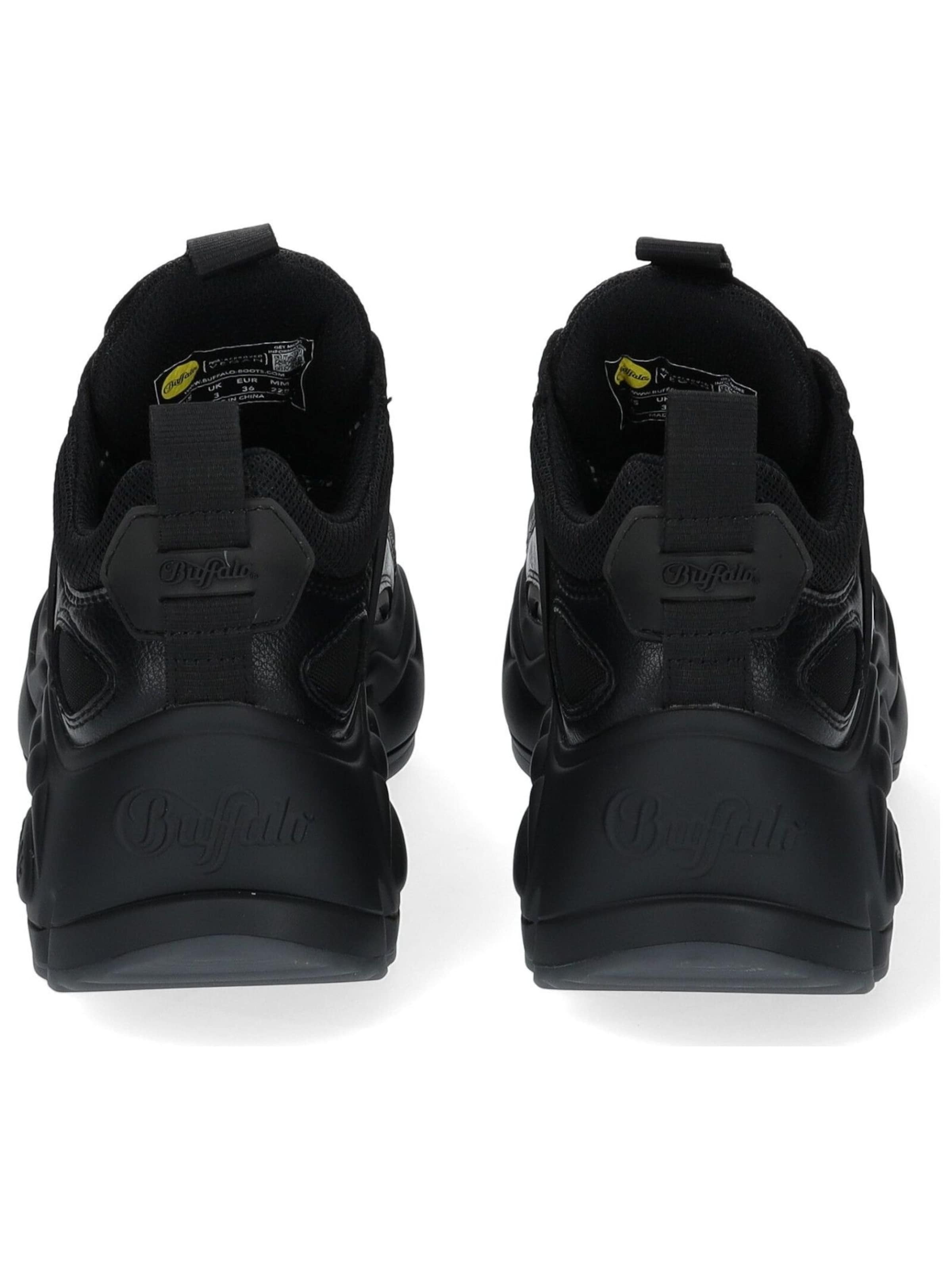 BUFFALO Matalavartiset tennarit 'Binary C' värissä musta