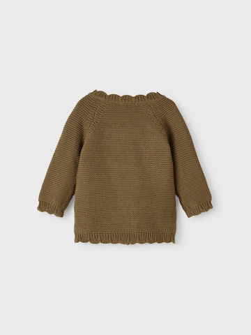 NAME IT Knit Cardigan in Brown