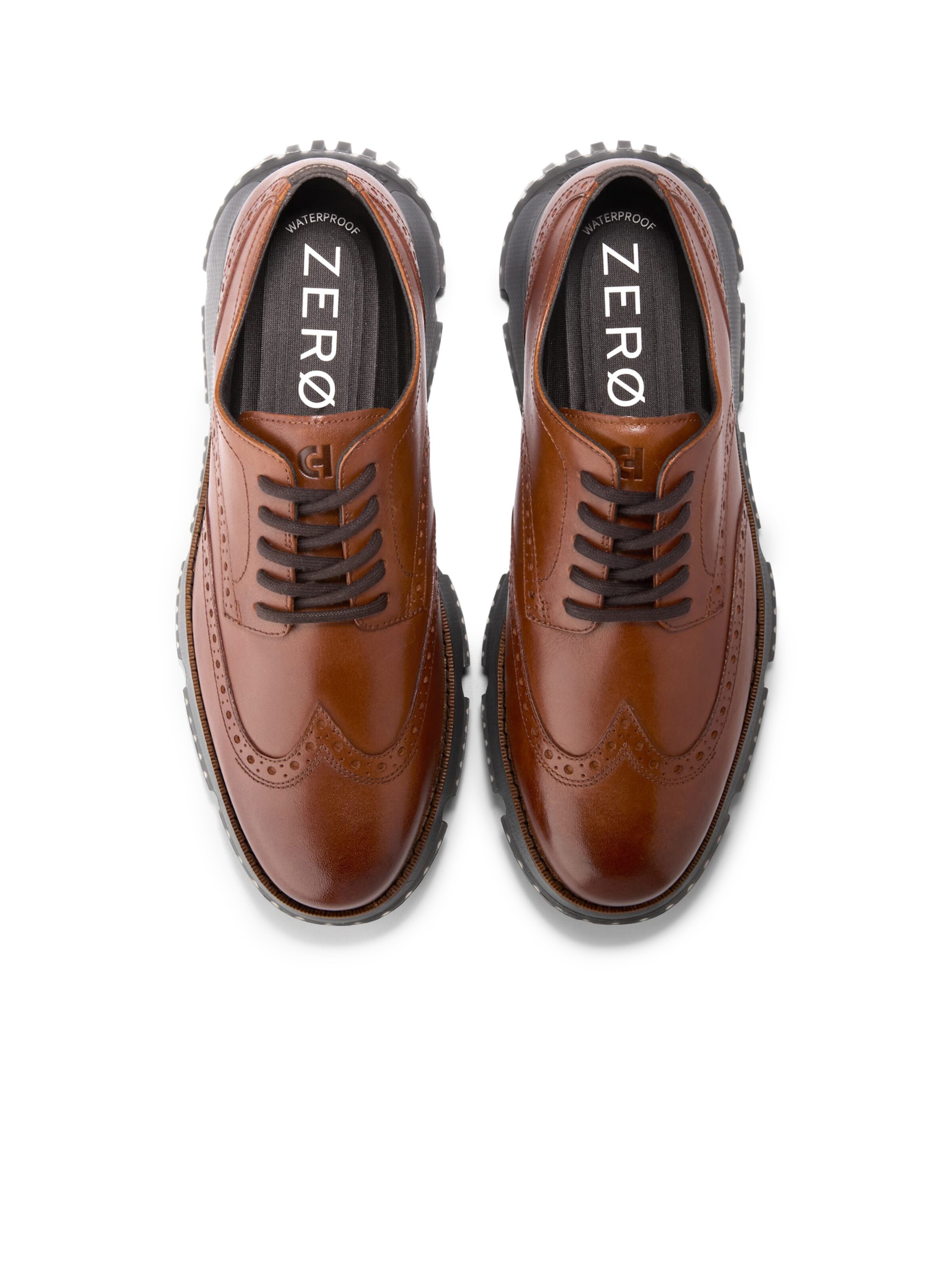 Chaussure de sport à lacets '4.ZEROGRAND WINGTIP' Cole Haan en marron