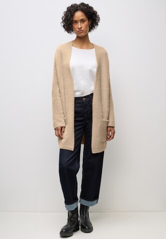 STREET ONE Knit Cardigan in Beige