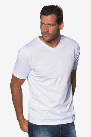 T-Shirt JP1880 en blanc : devant