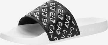 EA7 Emporio Armani - Sapato de praia/banho em preto: frente