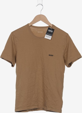 BOSS Black Top & Shirt in M in Brown: front