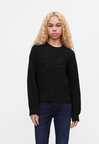 GUESS Pullover 'FAITH' in Schwarz