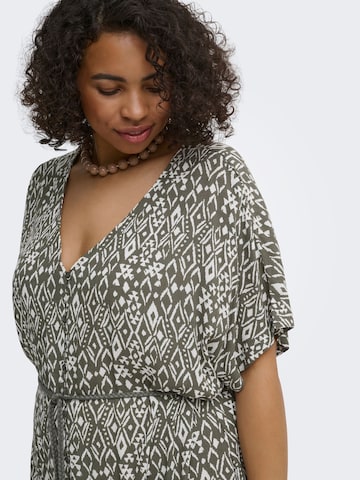 Robe-chemise 'CARViwi' ONLY Carmakoma en vert