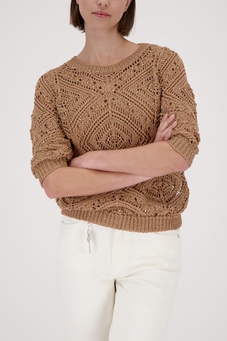monari Pullover in Braun: Vorderseite