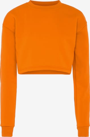 myMo ATHLSR Sweatshirt in Orange: front