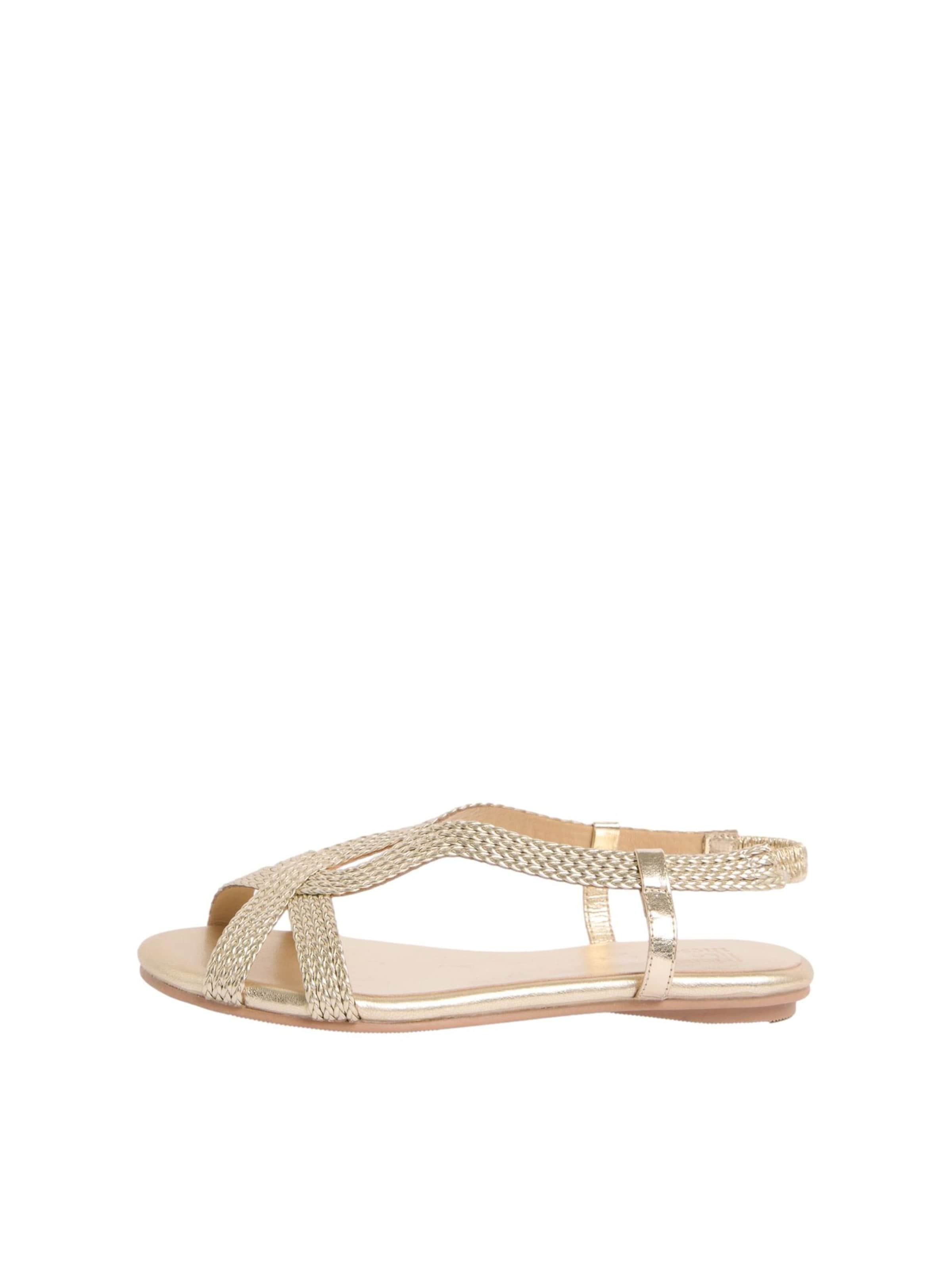 Friends Like These Босоножки с ремешком в Золотой: спереди