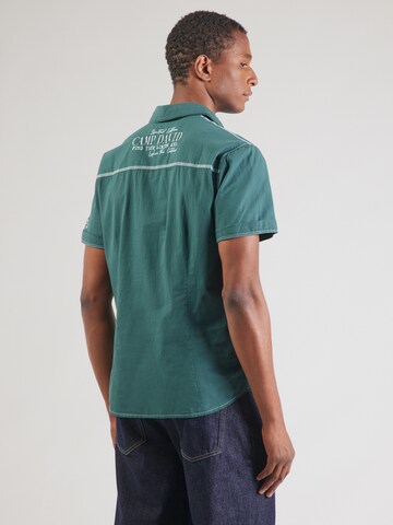 Coupe slim Chemise CAMP DAVID en vert