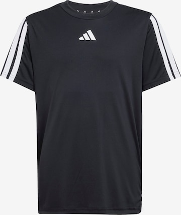 juoda ADIDAS SPORTSWEAR Sportiniai marškinėliai: priekis