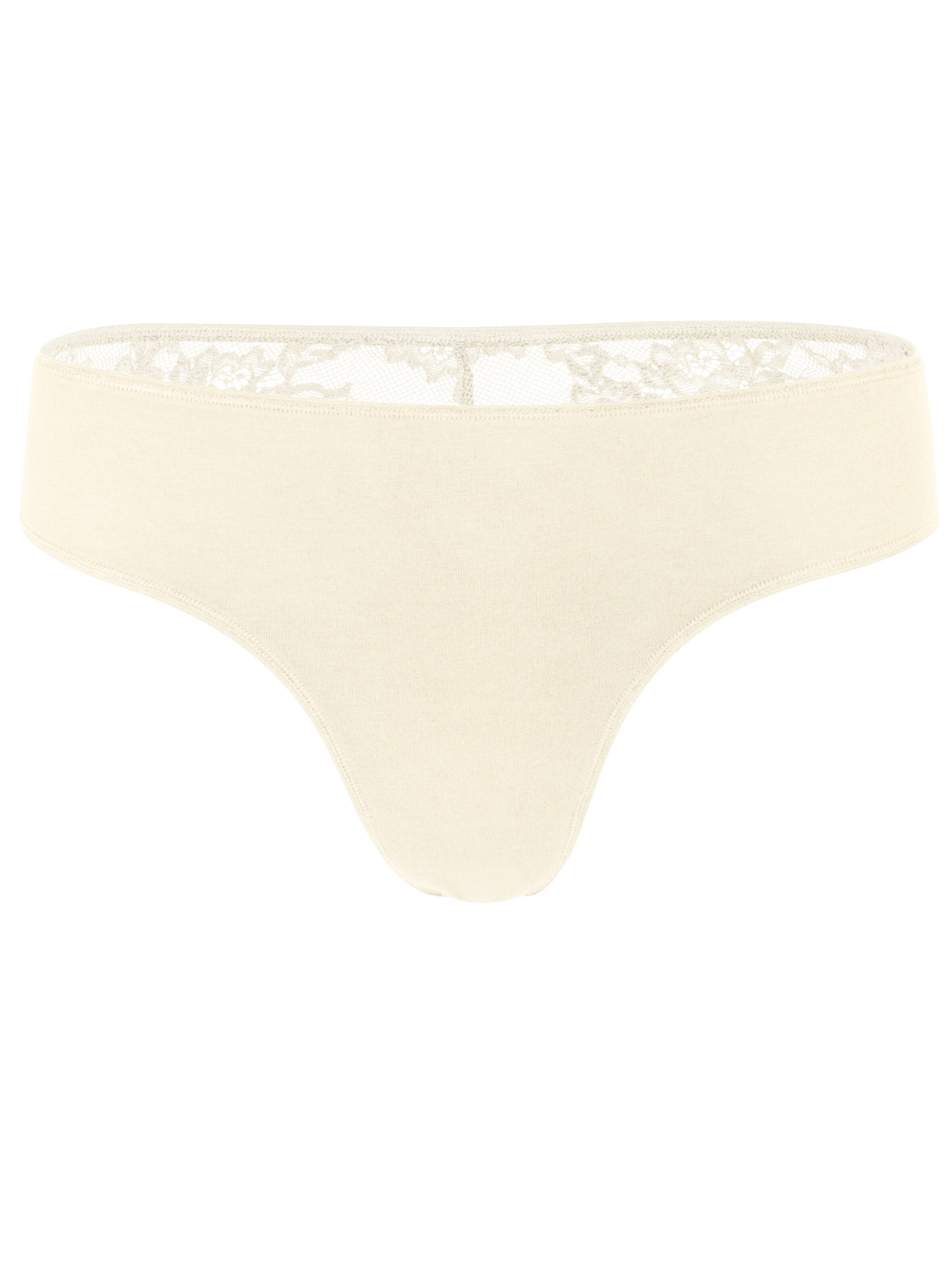 Yenita String in Weiß: Vorderseite