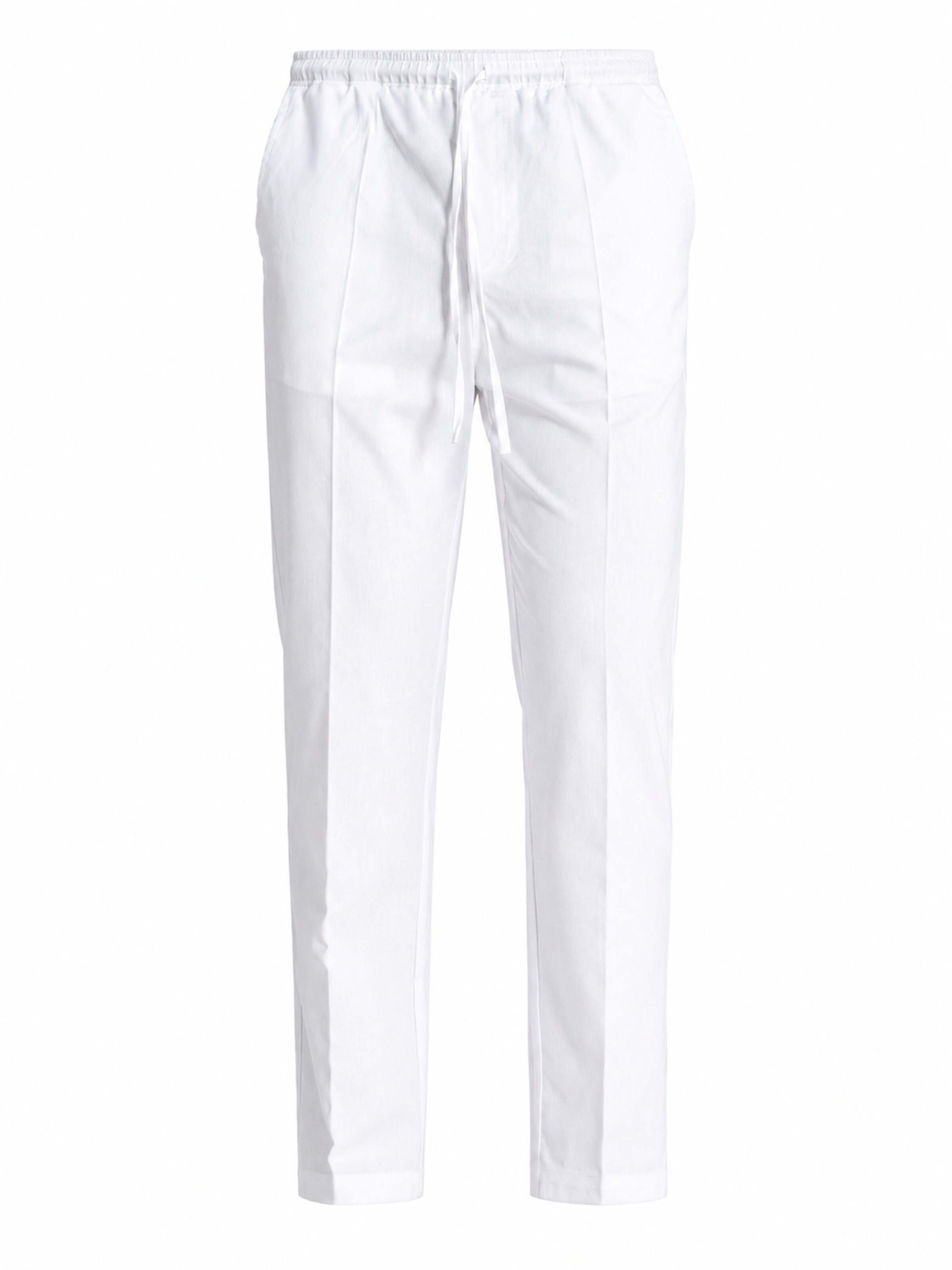 Gianni Kavanagh Regular Pantalon in Wit: voorkant