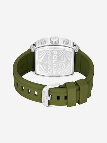 POLICE Analog watch ' Coswig ' in Green