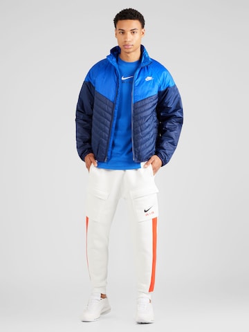 Effilé Pantalon cargo Nike Sportswear en blanc