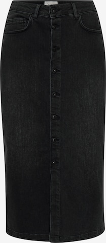 PULZ Jeans Skirt 'MARIE' in Black: front