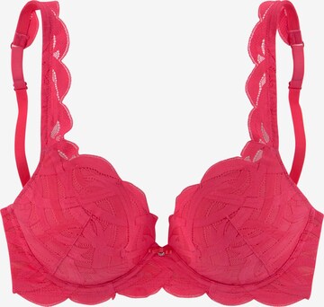 NUANCE Push-up BH in Roze: voorkant