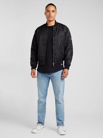 GUESS JEANS Tussenjas in Zwart