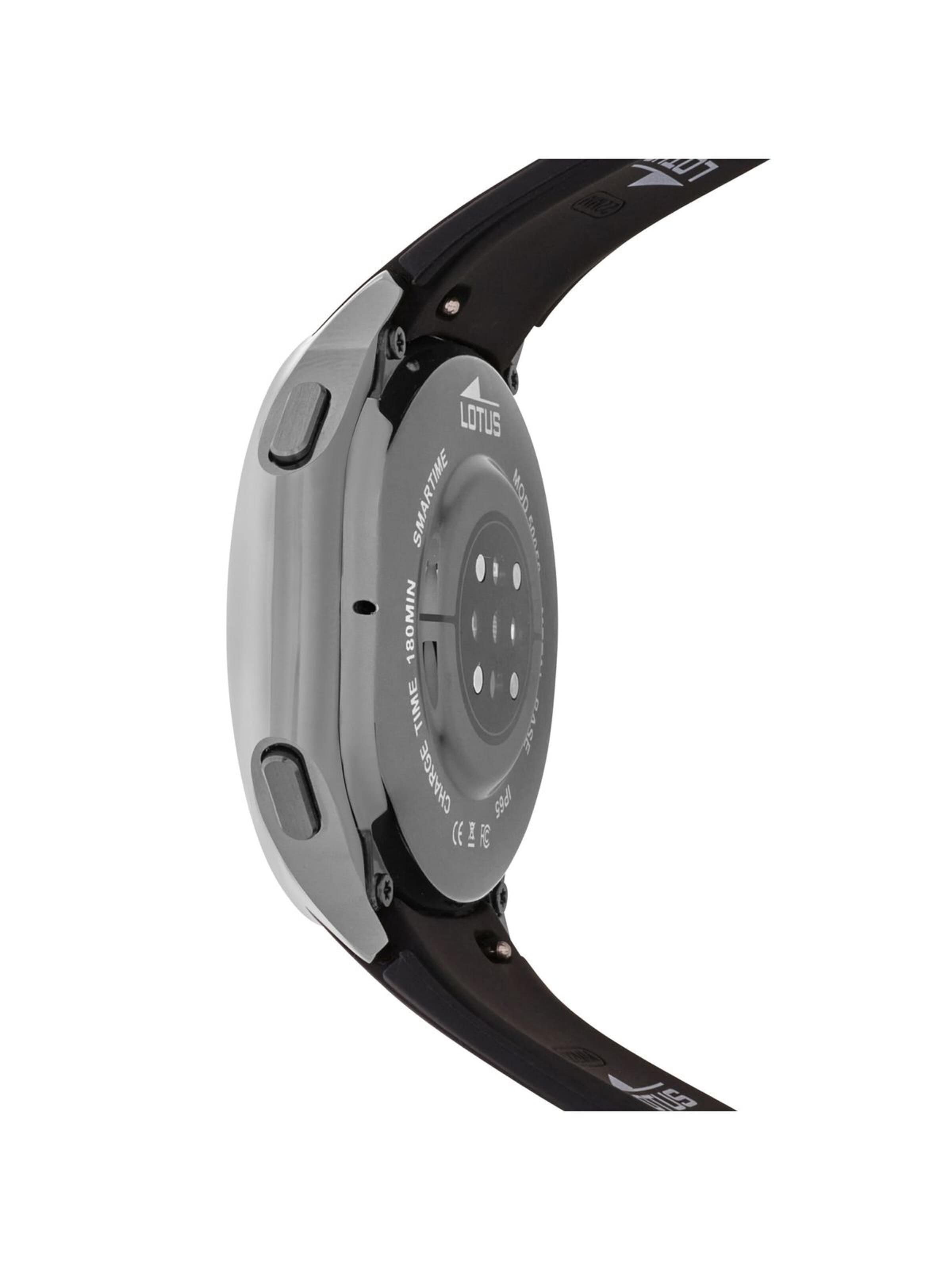 Montre digitale Lotus en noir