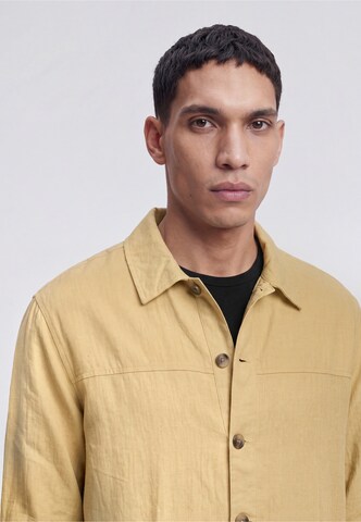!Solid - Regular Fit Camisa 'SDALLAN' em bege