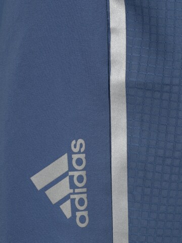 ADIDAS SPORTSWEARregular Sportske hlače 'Designed 4 Running' - plava boja