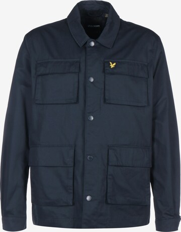 Lyle & Scott Tussenjas 'Field' in Blauw: voorkant