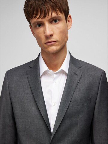 HECHTER PARIS Slim fit Business blazer in Grey