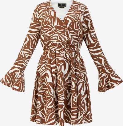 faina Dress in Brown / White, Item view