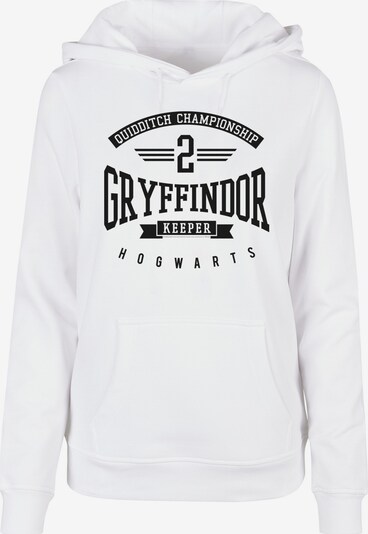 F4NT4STIC Sweatshirt 'Harry Potter Gryffindor Keeper' in schwarz / weiß, Produktansicht