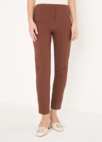 Camomilla Regular Broek 'SCARLETT' in Bruin: voorkant