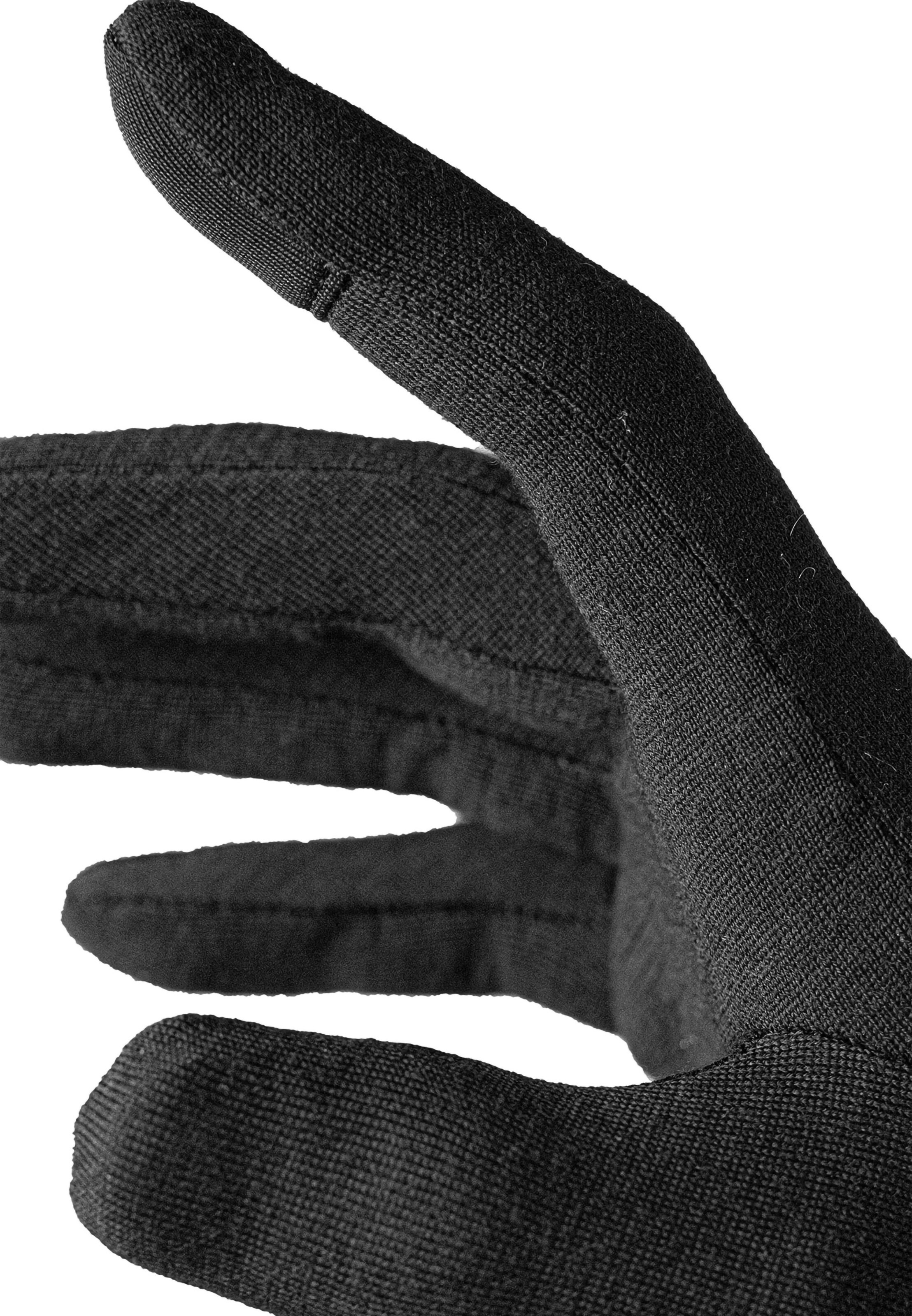 REUSCH Athletic Gloves in Black