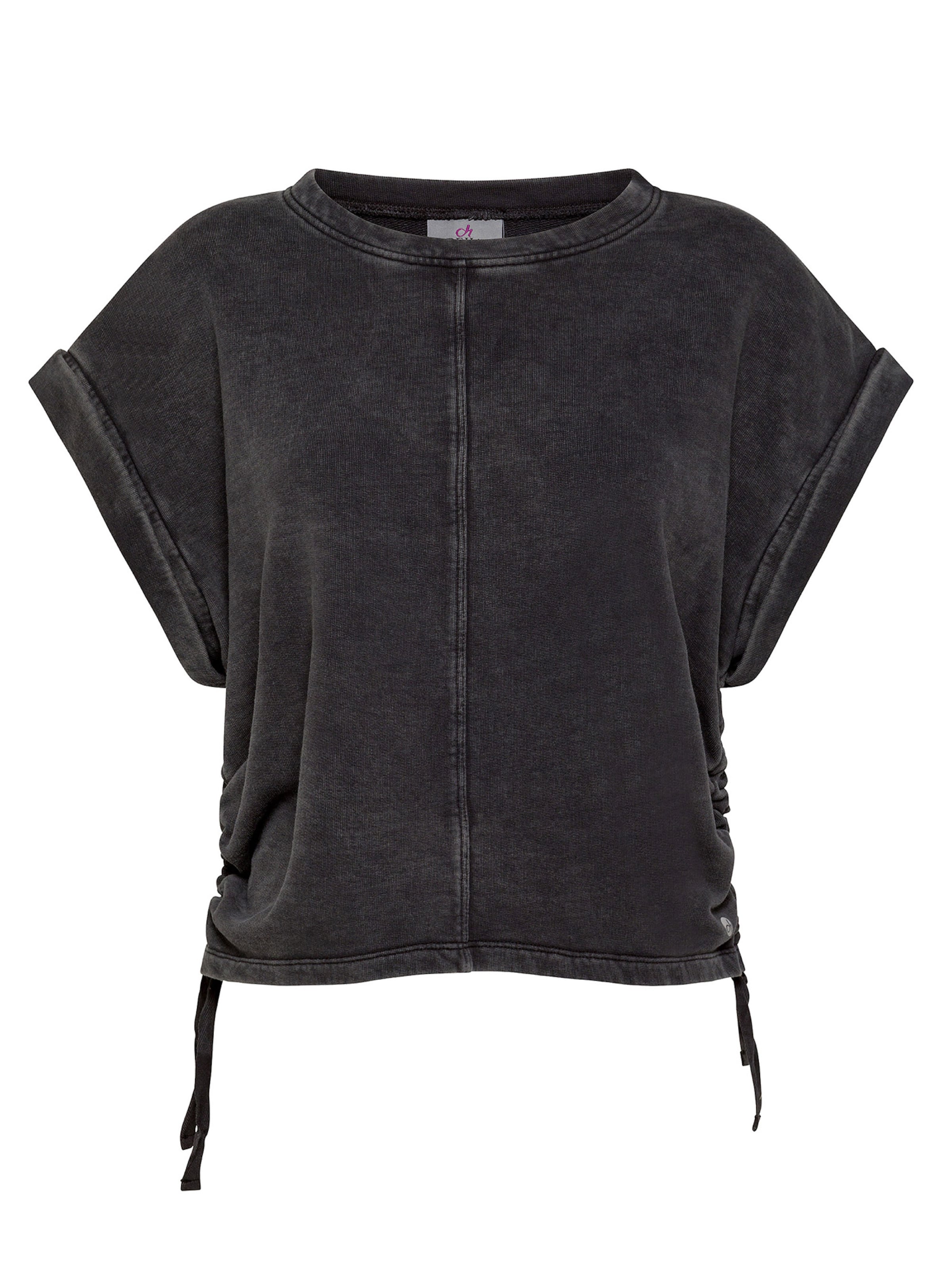 Felpa di DEHA in nero: frontale