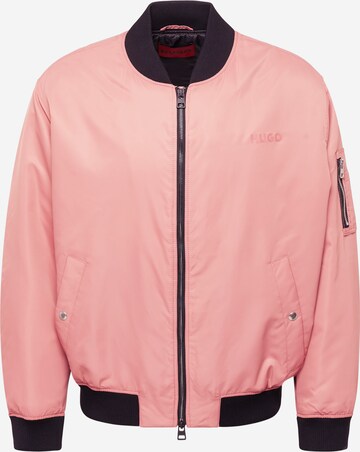 HUGO Overgangsjakke 'Byler' i pink: forside