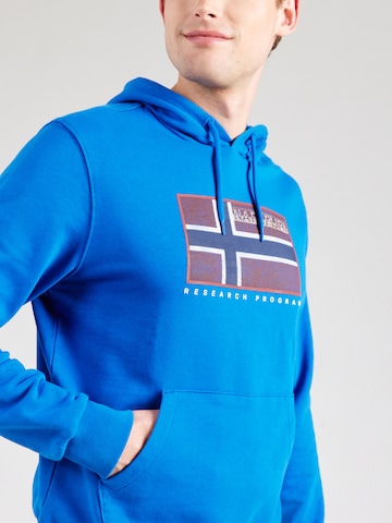 Bluză de molton 'BEMILES' de la NAPAPIJRI pe albastru