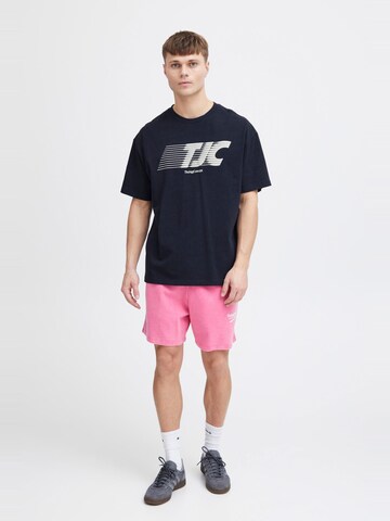 T-Shirt 'Silas' The Jogg Concept en bleu