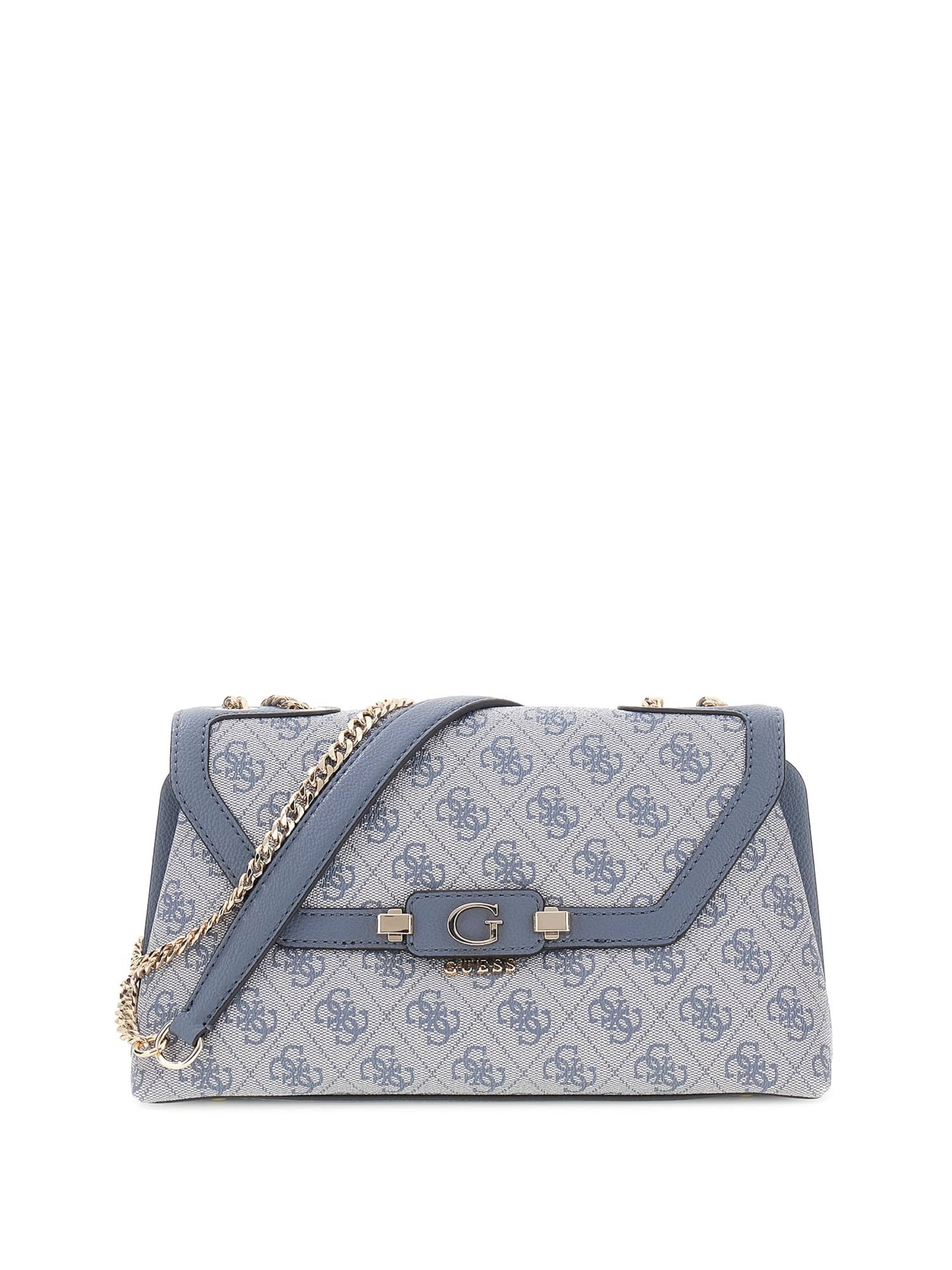 GUESS Crossbody Bag 'Lindsey' in Blue: front