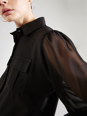 Camicia da donna di Wallis in nero