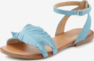 Basutės su dirželiais iš LASCANA, spalva – turkio spalva, Prekių apžvalga